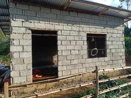 Facility during construction